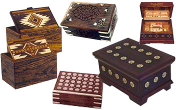 wooden boxes, indian wooden boxes 